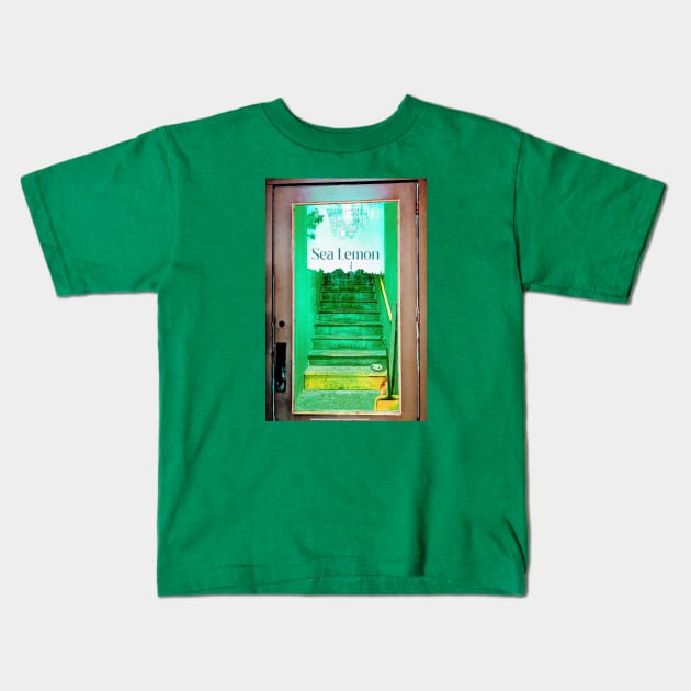 SEA LEMON Kids T-Shirt by Noah Monroe